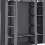 Canvas Fabric Wardrobe MAXI 175 x 150 x 45 cm with Hanging Rail - FREE DELIVERY NATIONWIDE Image 5