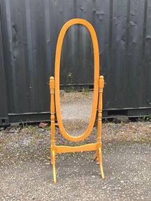 Pine mirror
