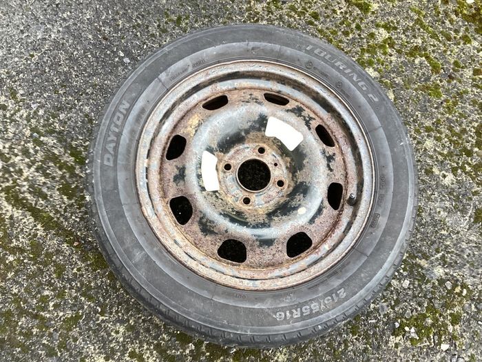 Spare Tyre and wheels (215 / 55 / 16) for Citroen Berlingo, Peugeot Partner, 1.6HDi Diesel Engine, with 5 speed gearbox (Suits 2010 - 2018 Models.)