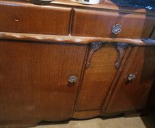 Vintage Oak Sideboard