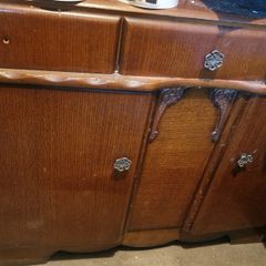 Vintage Oak Sideboard