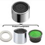6x Tap Aerator 22mm Female with Wrench/Plumbers Tape Image 3