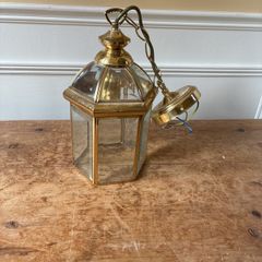 brass lantern