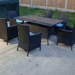 table and chairs