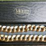Stunning Vintage Monet Chunky Textured Double Curb Chain Link Necklace -  Boxed Image 3