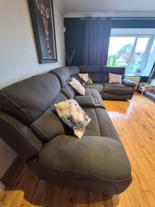 Corner Sofa, recliner