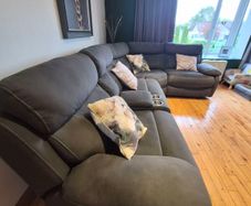 Corner Sofa, recliner