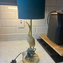 Habitat Japonica Gold Crane Table Lamp