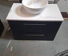 Bondi Visobath wall hung 800 with worktop /bowl/tap