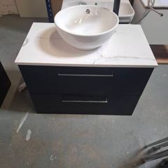 Bondi Visobath 800 with worktop /bowl/tap
