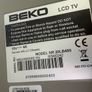 tv. slim back . 20 inch Beko LCD. NR20L B450. No remote. Working . Image 2