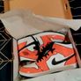 Jordan 1 Turf Orange/Black/White Size 10.5UK Image 2