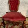 Victorian wallnut spoon back chair. Image 7