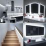 LED Strip Light White 5M 300 LEDs, 1650lm Dimmable Strip Lights for Kitchen, Cool White 6000K Daylight LED Strip for Under Units Cabinet Cupboards (12V Power Plug and Dimmer Switch Included) Image 3