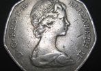 1973 United Kingdom 50 Pence.