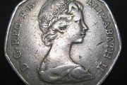 1973 United Kingdom 50 Pence.