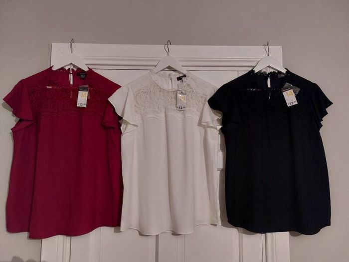 3 Primark Ladies Tops Bundle BNWT's