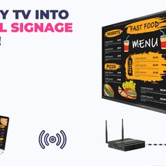 Digital Menu Media Player Inc FREE CMS