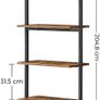 New 6 Tier Ladder Bookshelf - FREE P&P Image 6