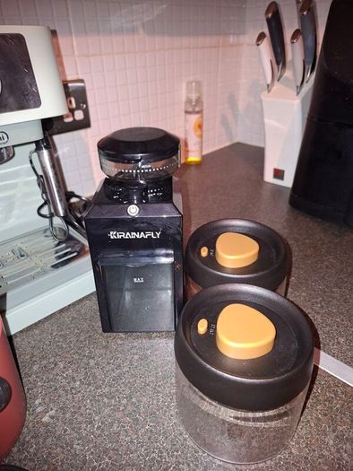 Full espresso making set up