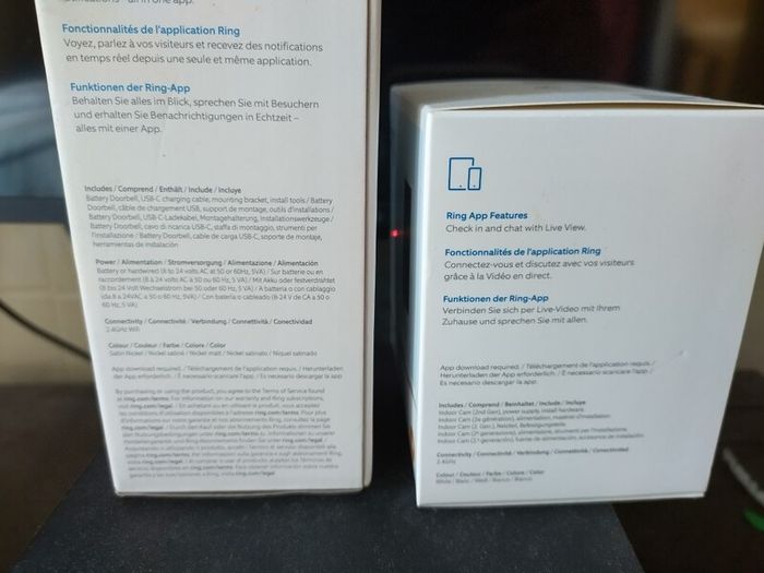 Ring Doorbell & Indoor Camera