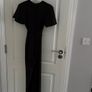 Black Next Lipsy Cut Out Flutter Sleeve jumpsuit Age 11 Girls Image 5