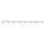 Garden Fence with Spear Top Steel 11.9x0.6 m Black Image 5