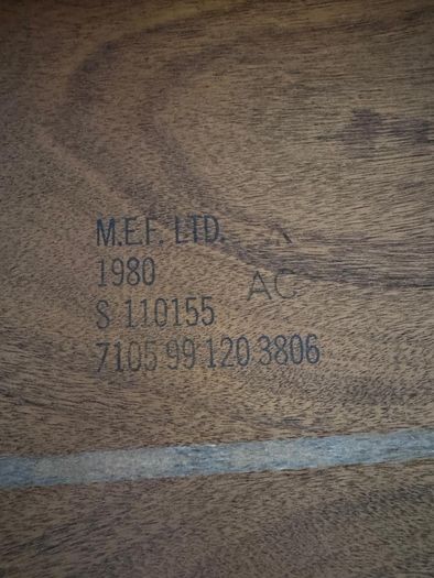 British Military Campaign Desk by M.E.F. Ltd