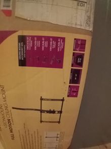 Tv bracket - ceiling mounted