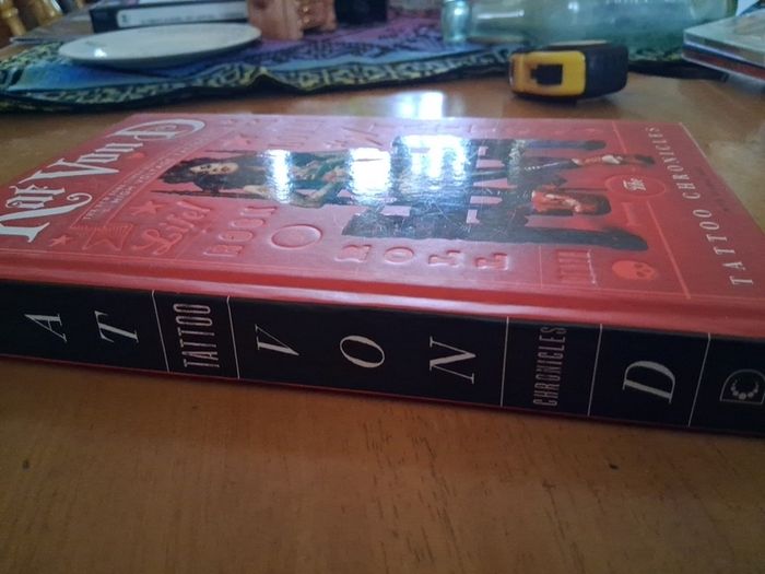 Signed Kat Von D Tattoo hardback book