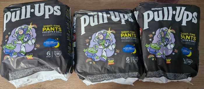 Nappies and pull ups