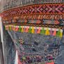 Denim jacket Dunnes  embroidered at the back size XS  31/32 inch Postage included Image 4