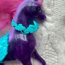 Barbie Dreamtopia Princess Purple Sparkle Unicorn Horse Pink hair Mattel 2018 Used Please look at the pictures Image 8