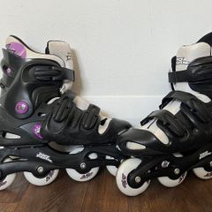 Roller blades - adjustable size 5-8