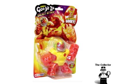 Heroes of Goo Jit Zu Galaxy Attack Solar Blast Blazagon Figure Brand New Sealed Rare Hard To Find