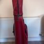 Dunlop Vintage Red leather golf bag Image 5