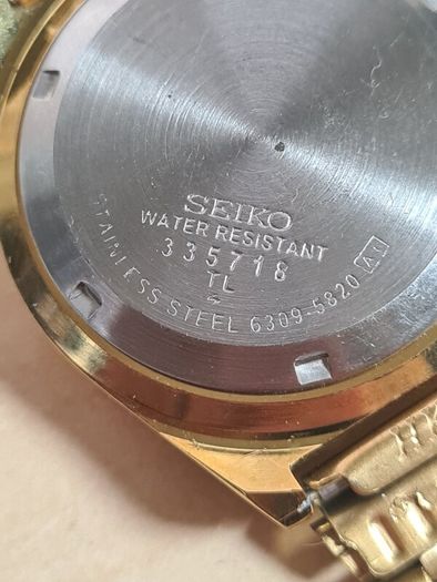 Seiko 5 Gold Watch Replica Mens