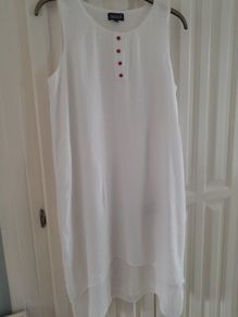 Saloos Cream Sun Dress