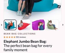 large bean bag