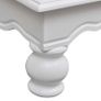 Wooden Cabinet with 2 Doors 1 Drawer White Image 3
