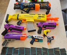 Large Nerf - X-Shot Bundle - Fortnite + Doominator + Loads of Darts