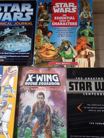 star wars book lot
