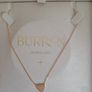 Burren Jewellery 18ct Gold-Plated Triangle Pave Pendant Necklace New Boxed CAN POST Image 6