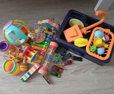 Mix of toys