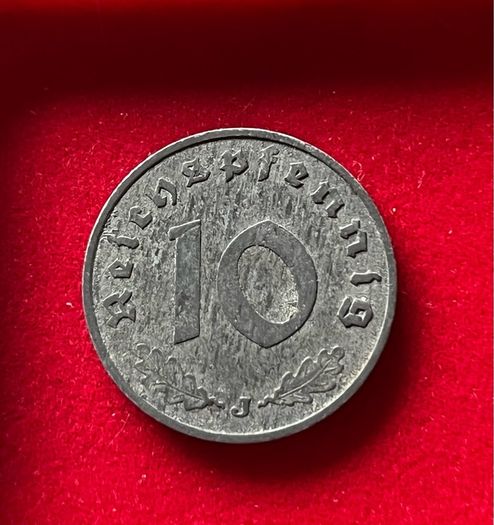Germany 1940, 10 Reichspfennig WWII Coin