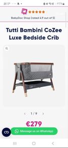 Next to Me Bedside Crib