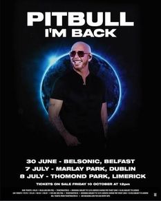 Pitbull Dublin Tickets