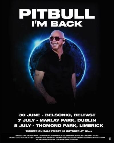 Pitbull Dublin Tickets