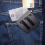 Shorts jeans 11 degrees skinny fit denim blue size W 34 brand new Image 5
