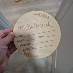 new baby sign